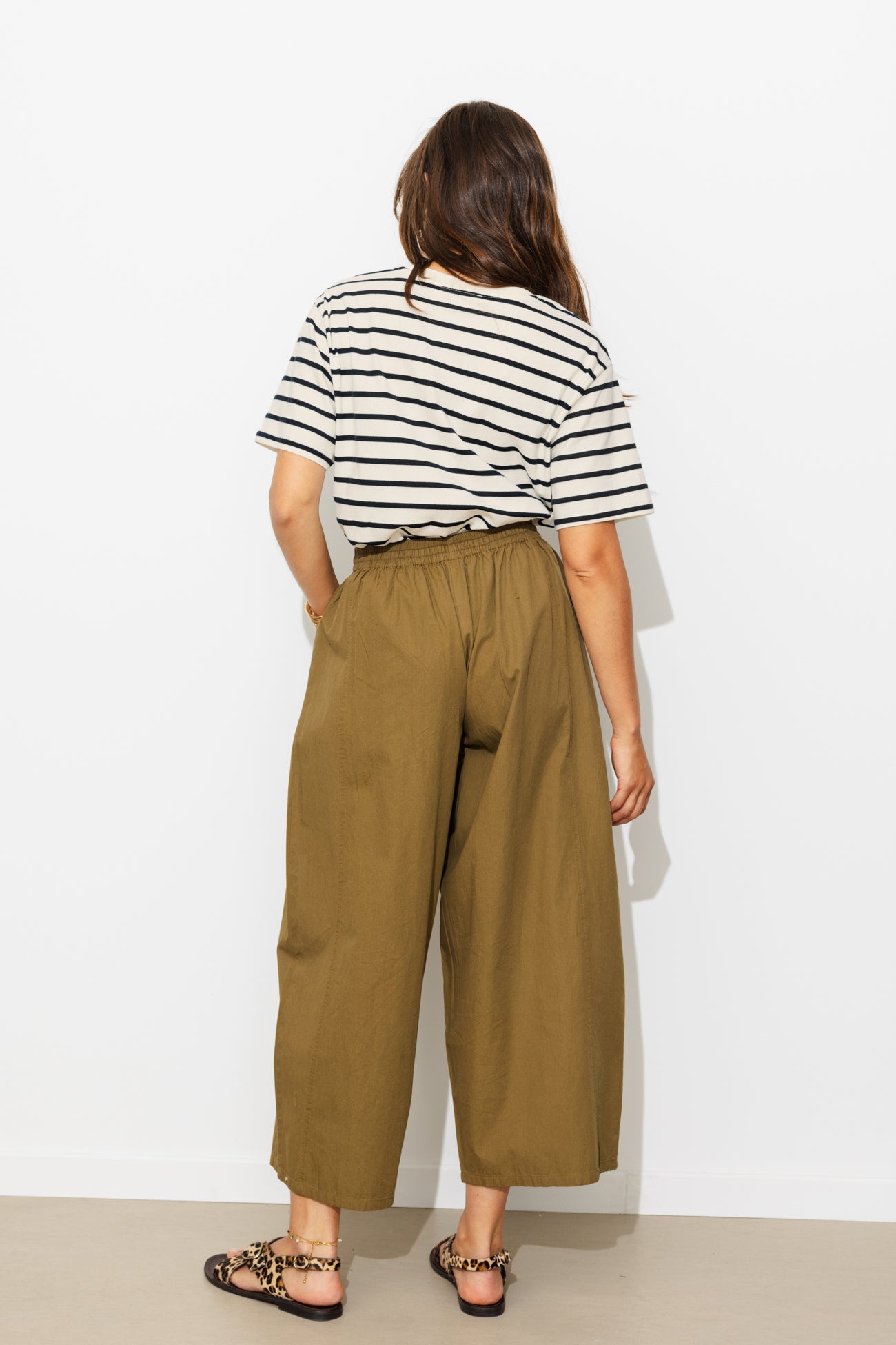 T-shirt marinière Femme - Rayé marine – Image 3