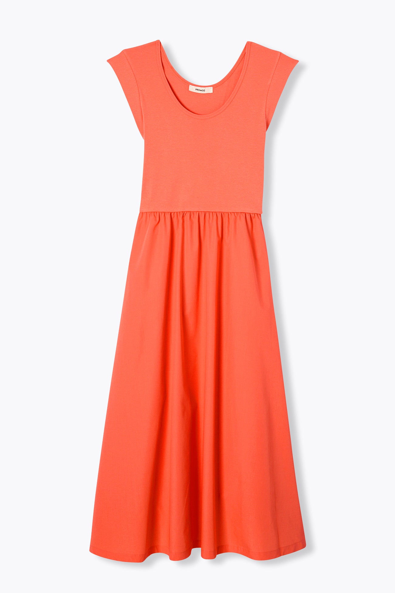 Robe-débardeur unie Femme – Corail