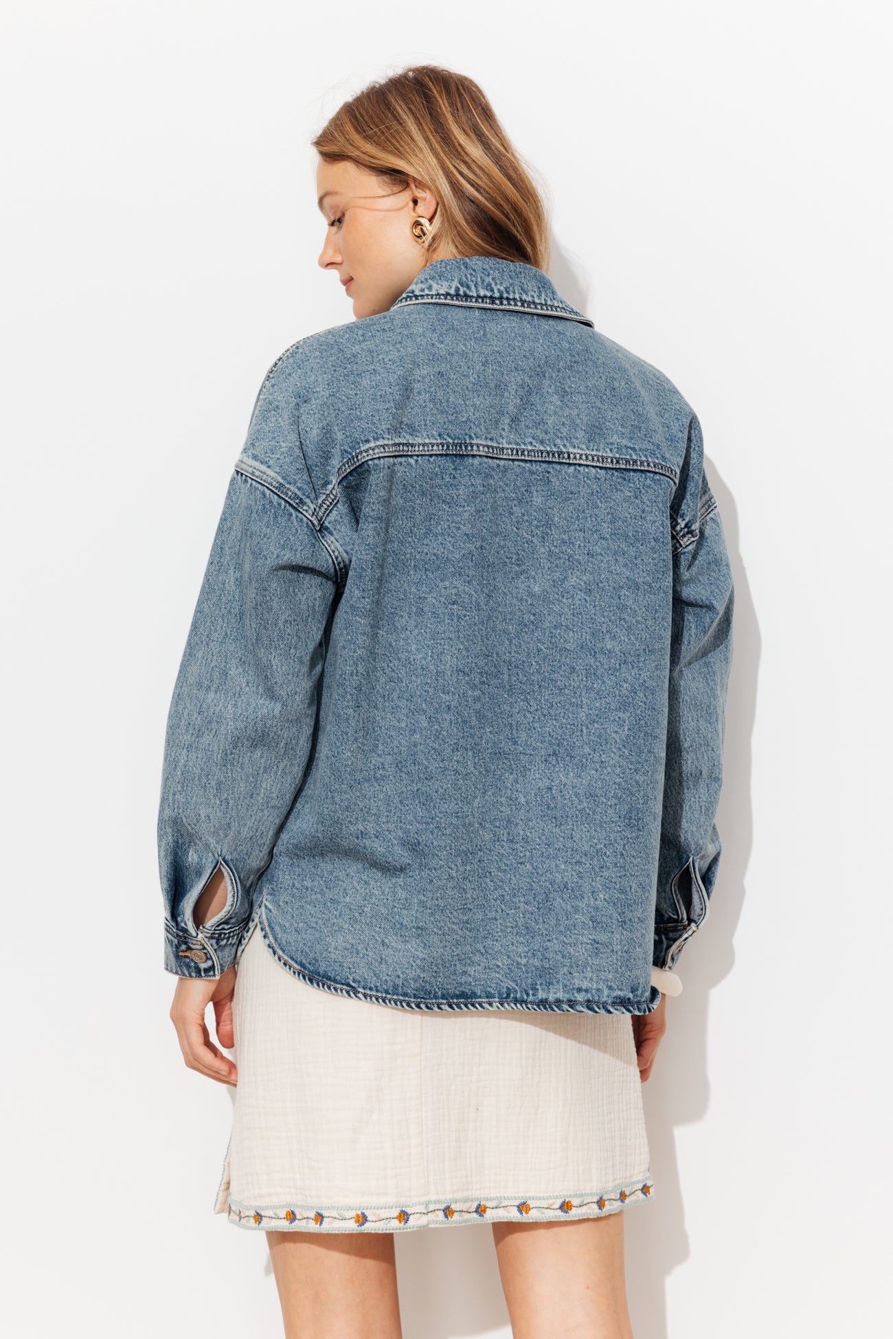 Veste surchemise en jean Femme - Jean clair – Image 5