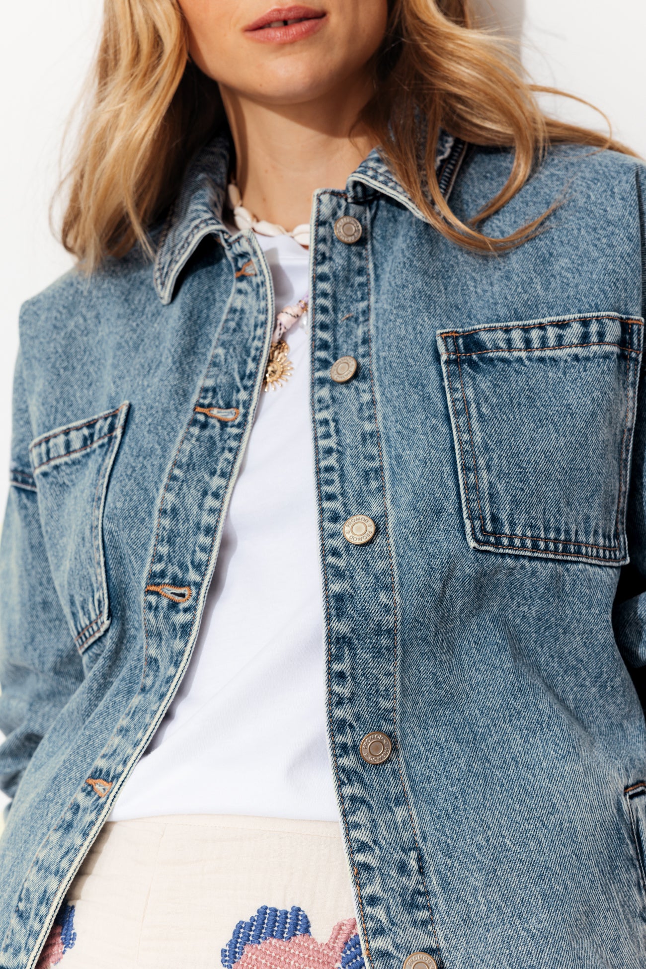 Veste surchemise en jean Femme - Jean clair – Image 6