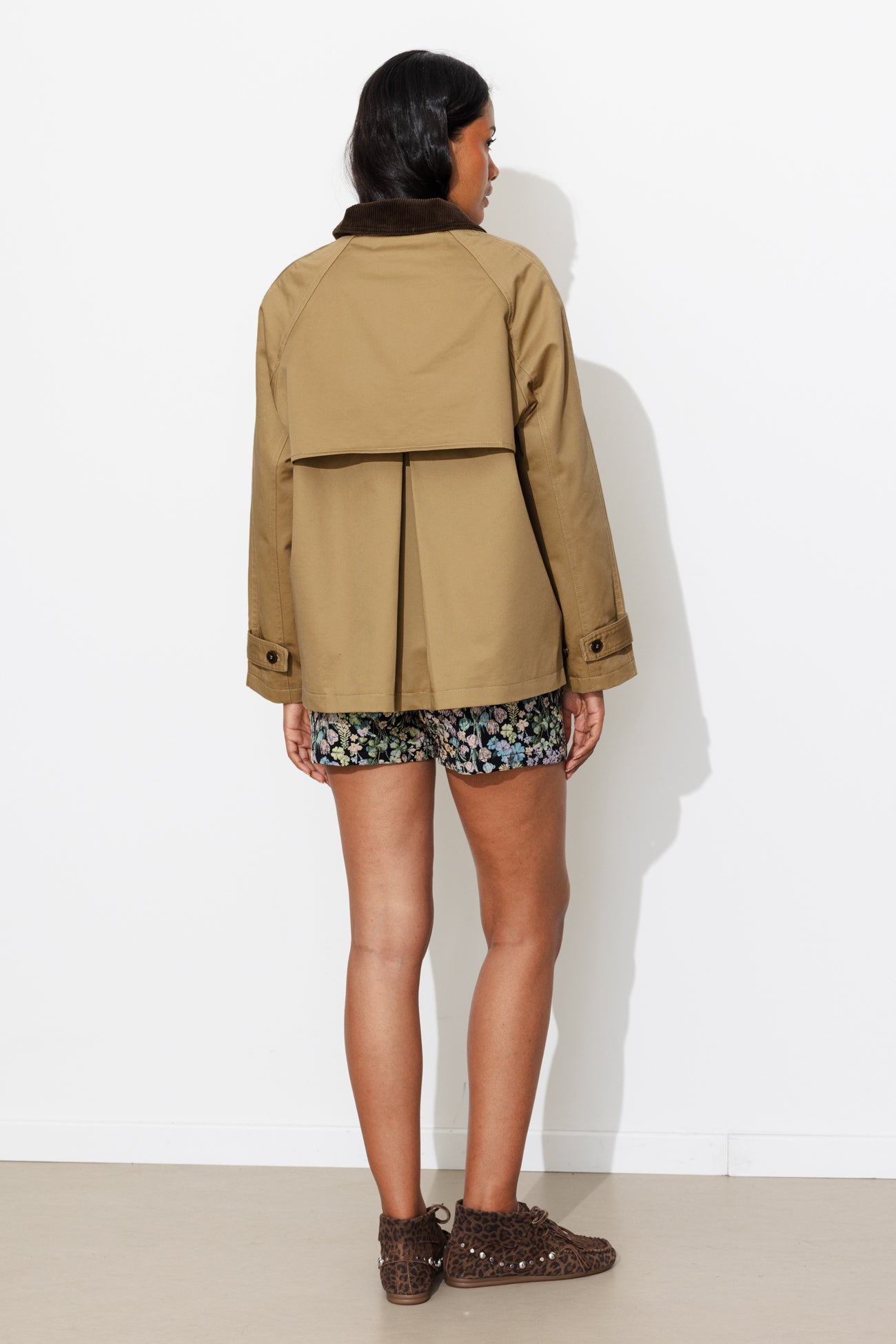 Veste barn jacket Femme - Camel – Image 5
